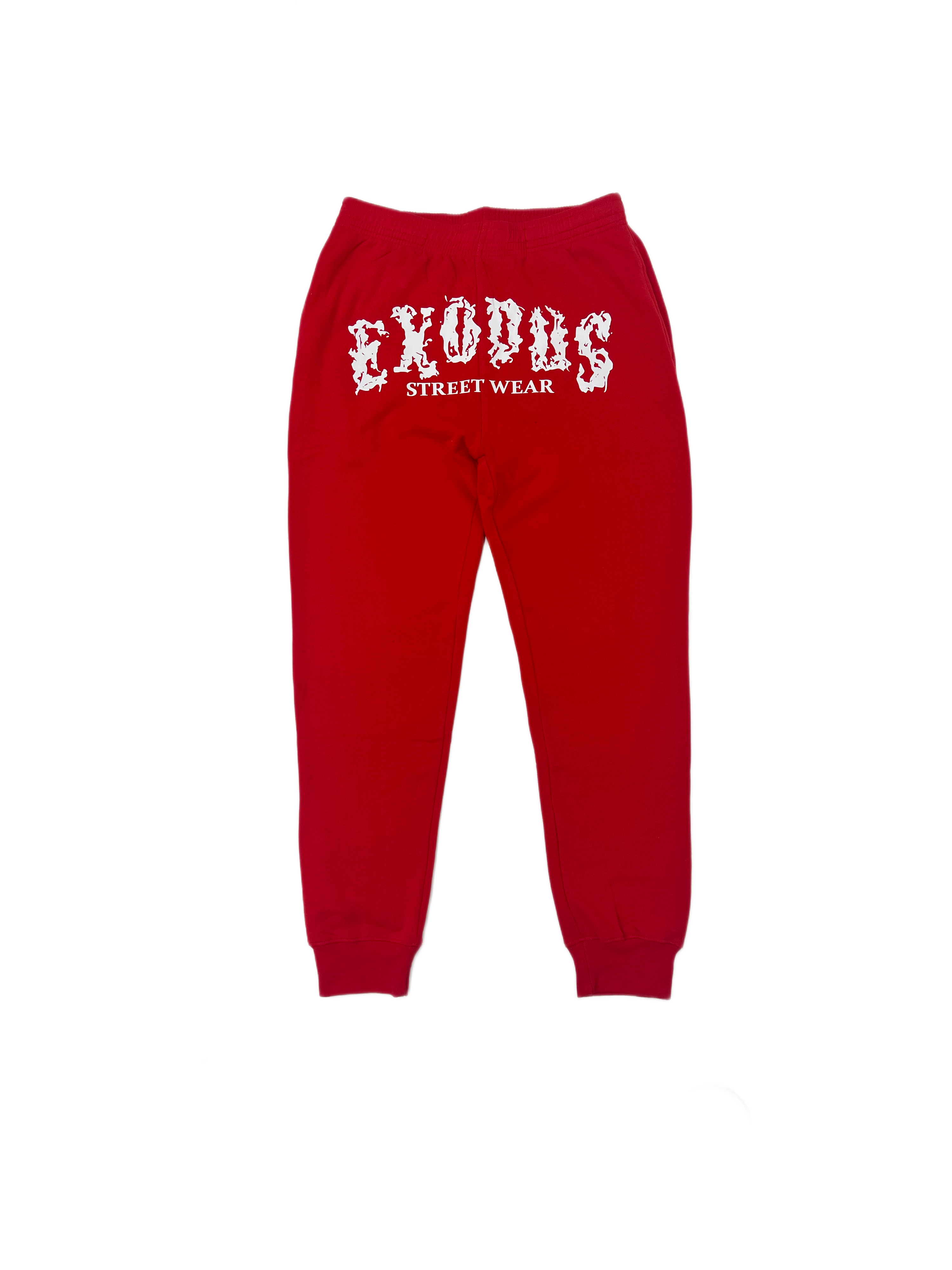 Red Exodus Sweatpants