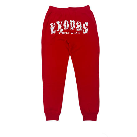 Red Exodus Sweatpants