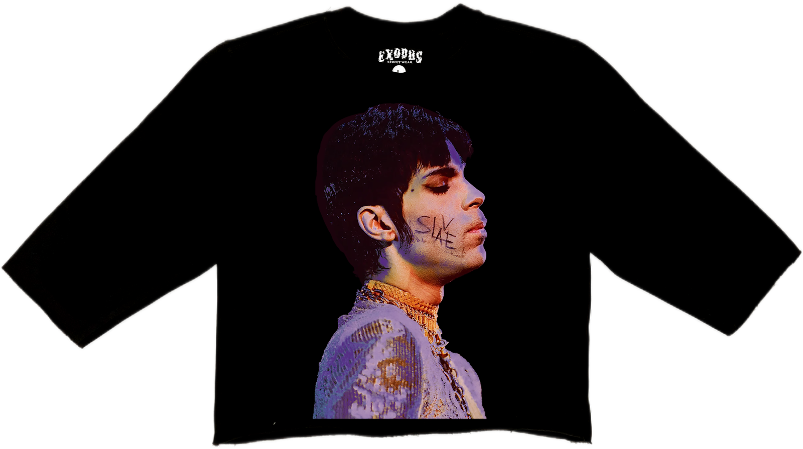 Purple Prince Tee in Black